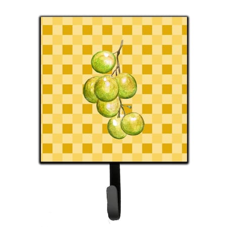 Jensendistributionservices White Grapes on Basketweave Leash or Key Holder MI1713136